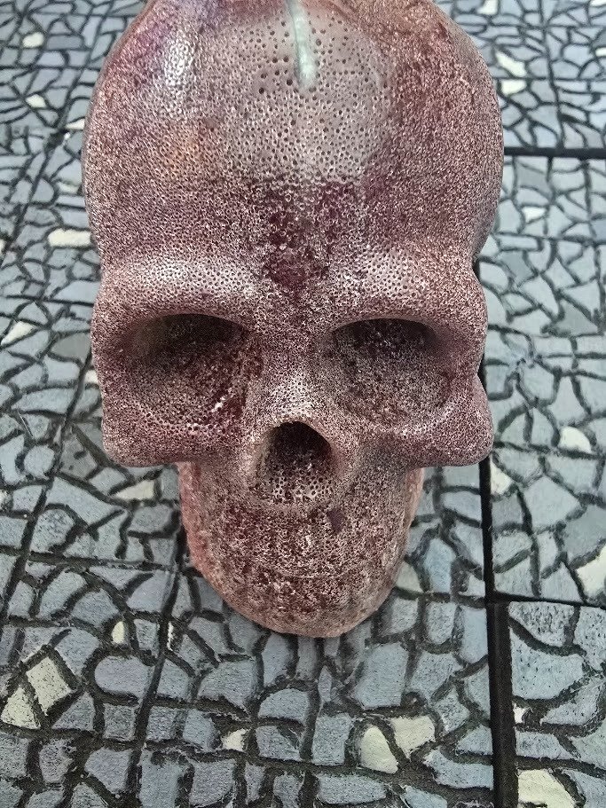Skull Resin Large - Purple bubble product image (2)