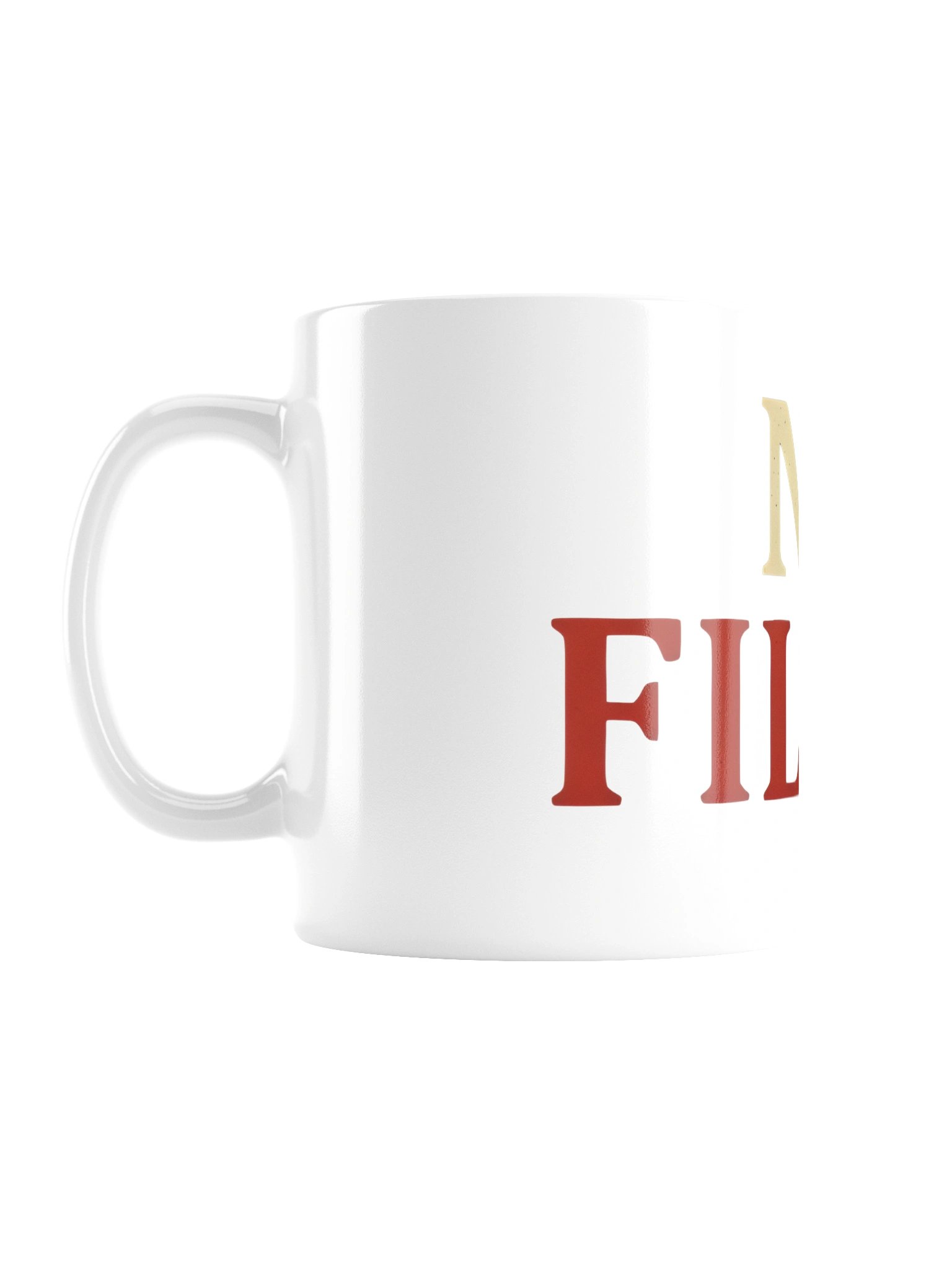 No Filter Bold Statement Mug product image (1)