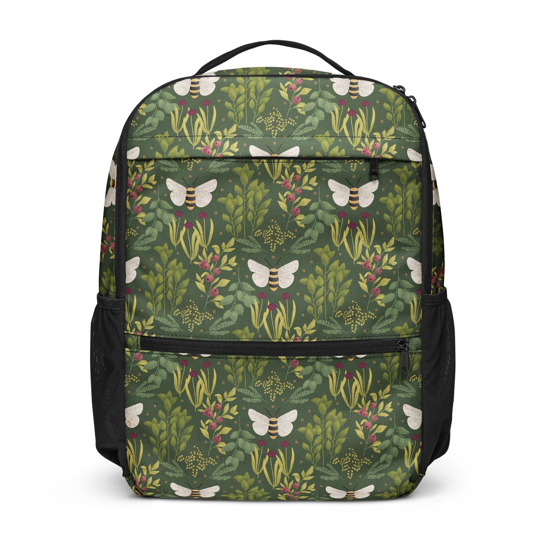 Bees and Foliage Utility Backpack product image (1)