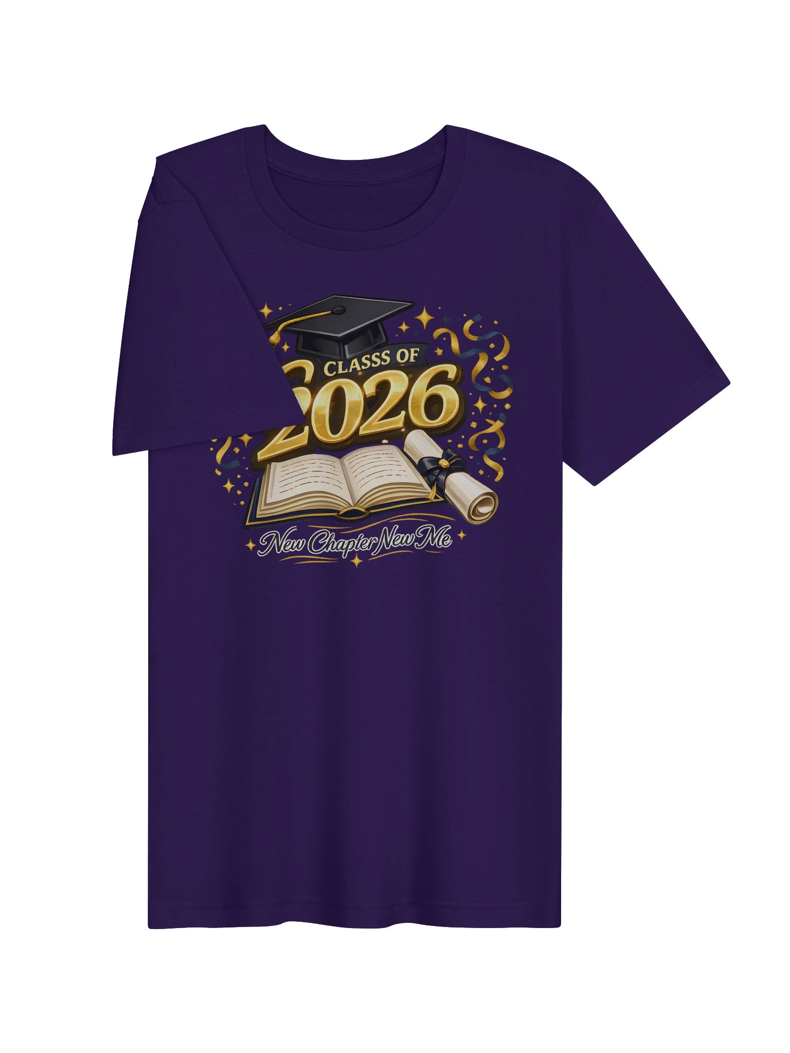 Class of 2026 - New Chapter New Me Graduation T-Shirt product image (103)
