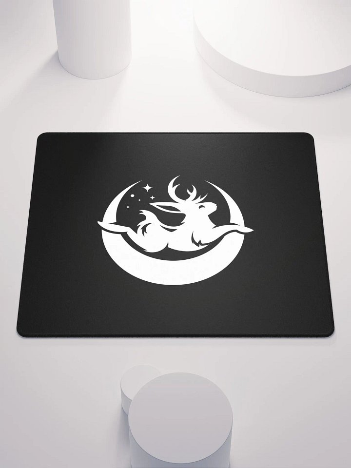White Moonbound Gaming Mousepad product image (1)