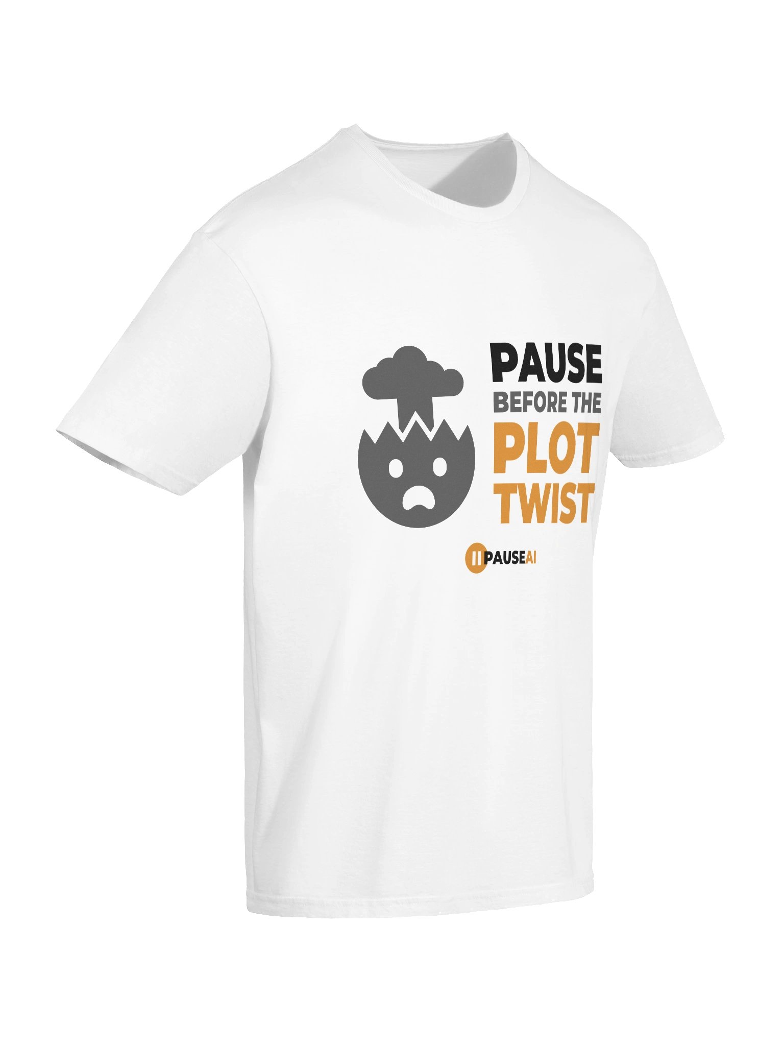 PauseAI Before the Plot Twist (White) product image (10)