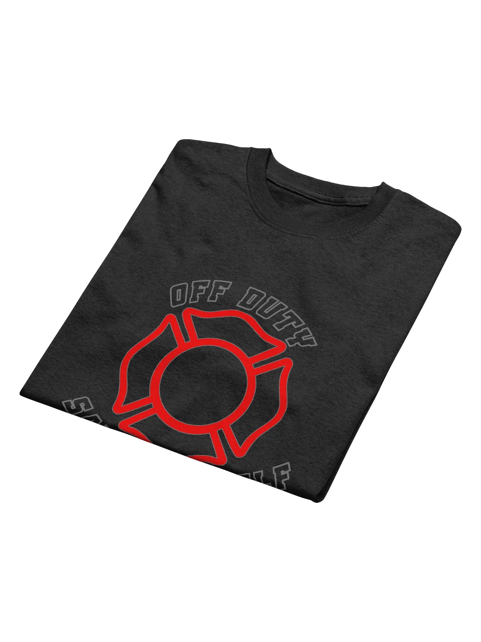"Off Duty, Save Yourself" Fire T-Shirt product image (5)