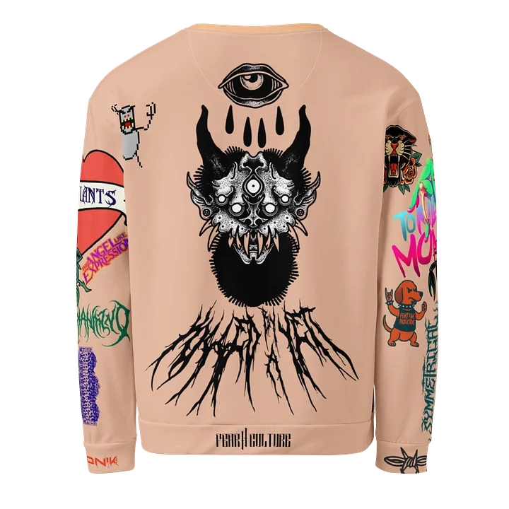 Odd Duck Collab Tattoo Sweater product image (2)