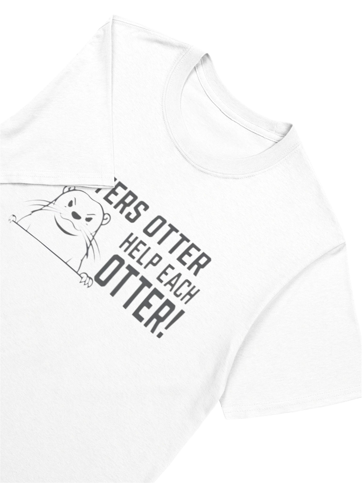 Otters Otter Help Each Otter with a Positive Message Shirt product image (5)