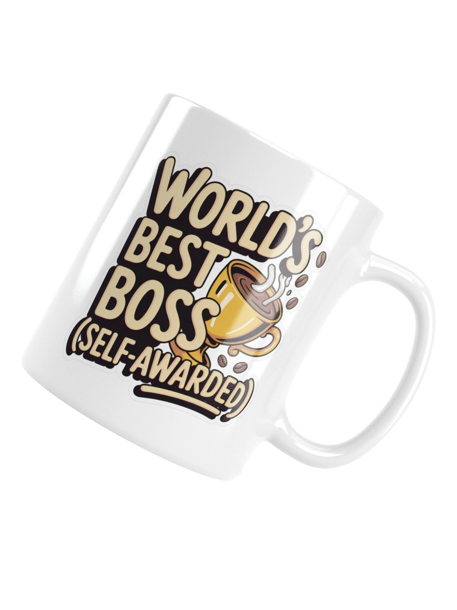 World’s Best Boss Self-Awarded Coffee Mug – Funny Office Gift product image (17)
