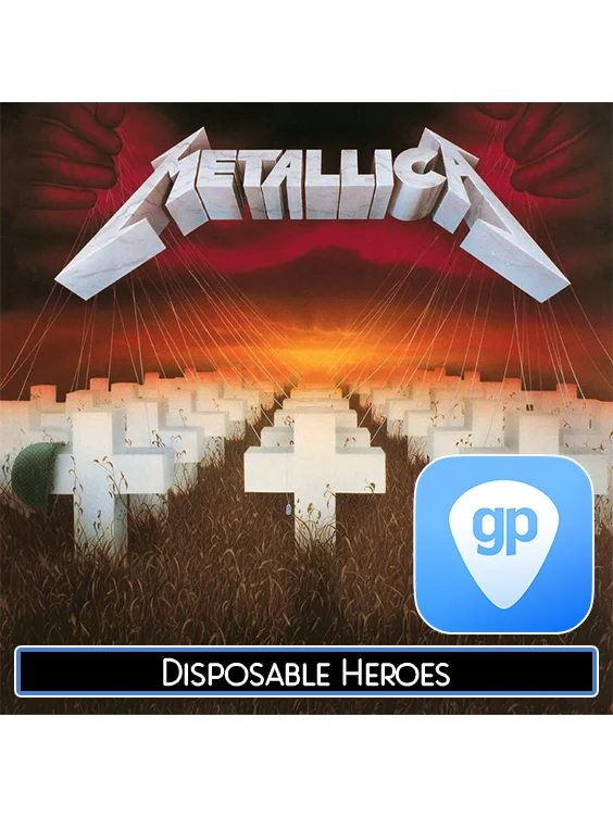 Disposable Heroes | PDF Tab + Guitar Pro | Metallica product image (1)