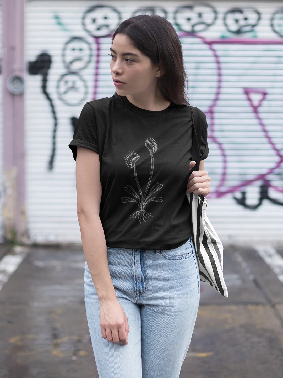 Venus Flytrap Schematics Tee product image (7)