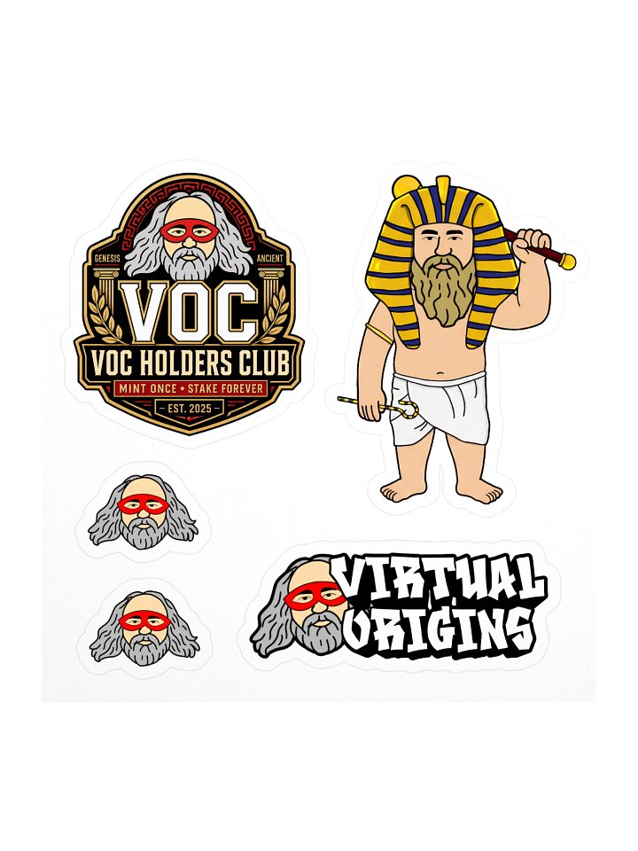 Nomad #2 - Pharaoh Ankh-Ra the Timeless - VOC Holders Club Sticker Pack product image (1)