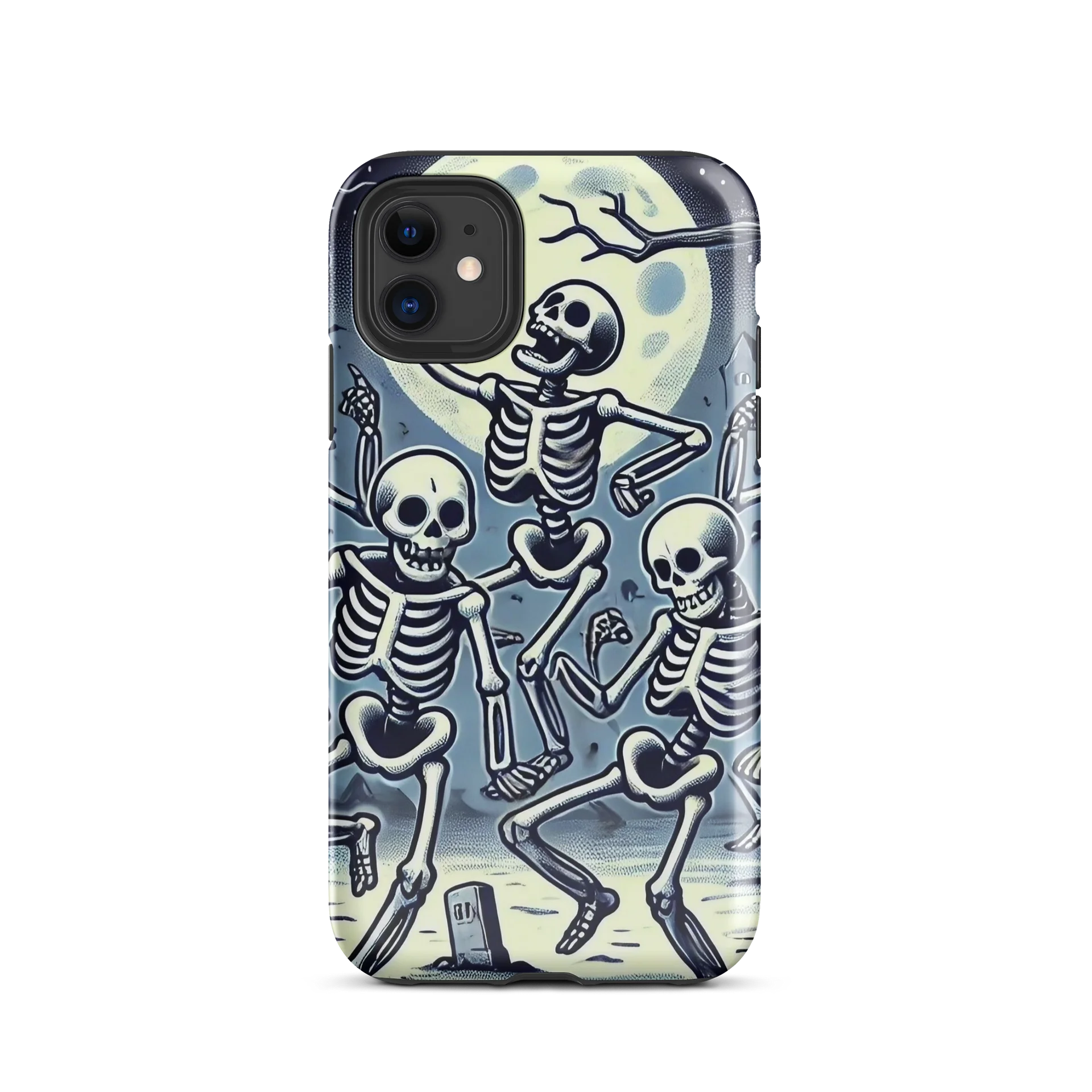 Dancing Skeletons iPhone Tough Case - Spooky Halloween Fun Design product image (1)