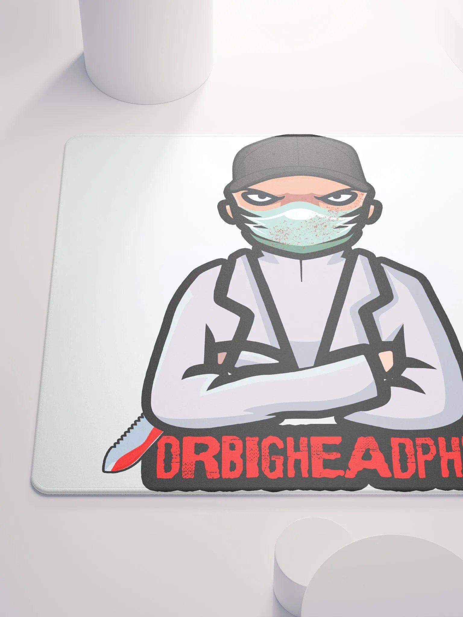 DRBIGHEADPHD Gaming Mouse Pad product image (6)