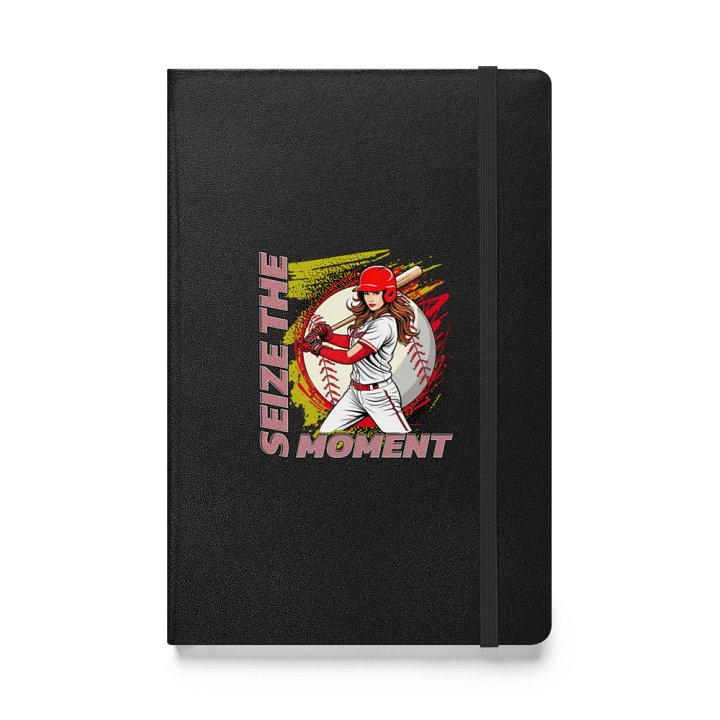 Seize the Moment Baseball Female Hardcover Journal product image (1)
