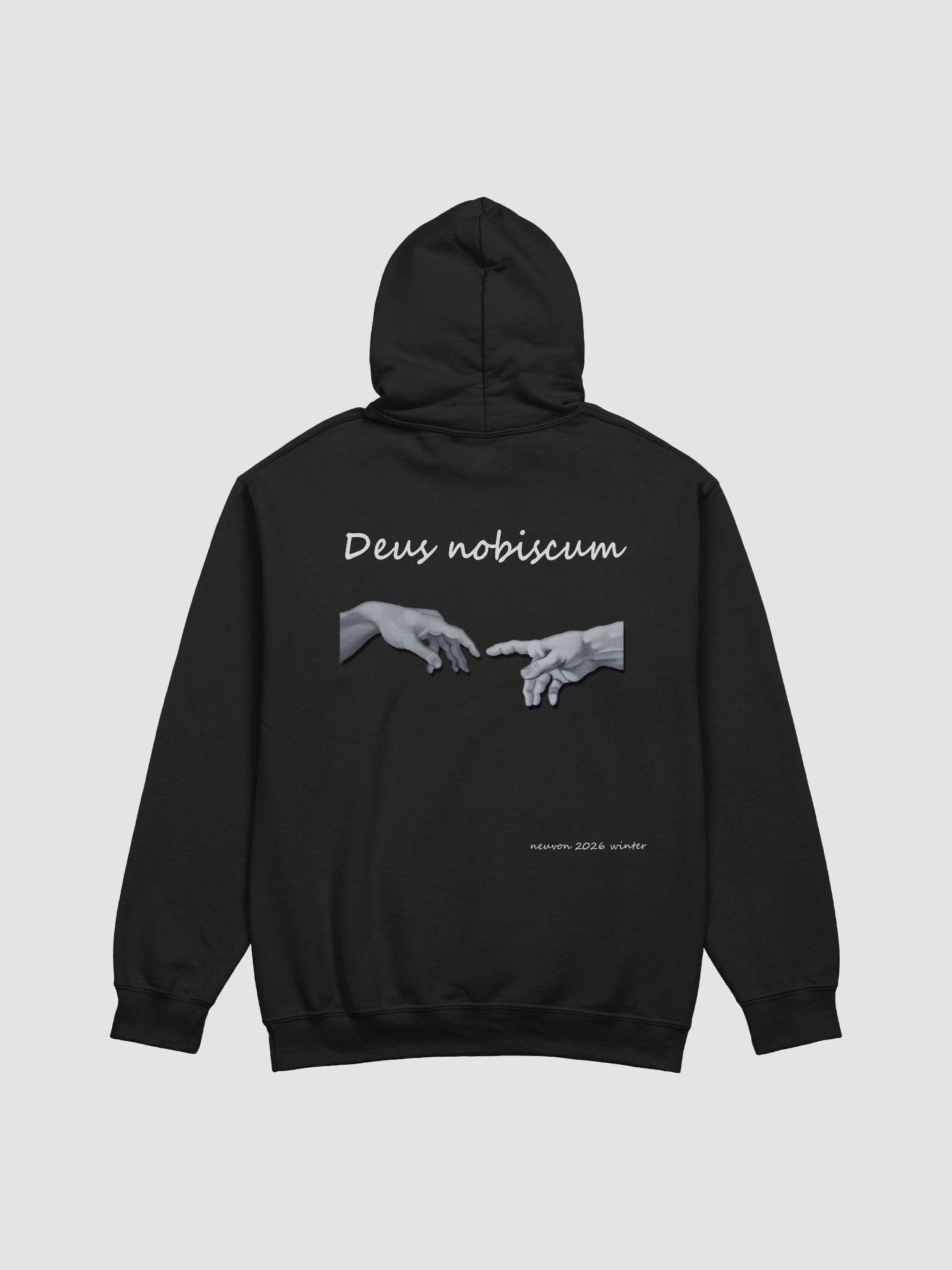 Deus Nobiscum Heavyweight Hoodie - Winter 2026 product image (2)