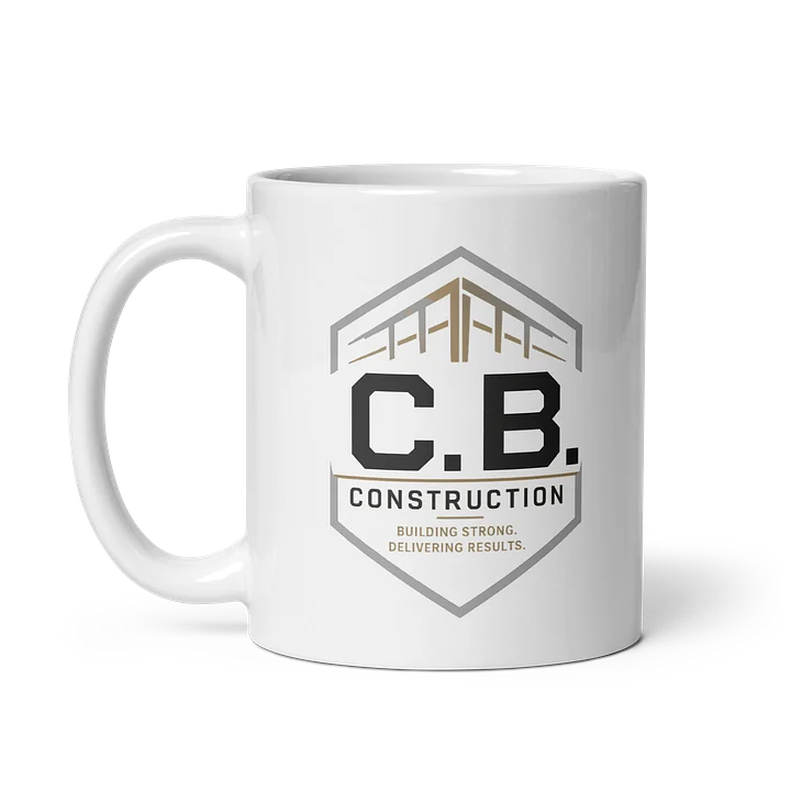 J.H. Contracting + C.B. Construction Dual Logo Mug product image (4)