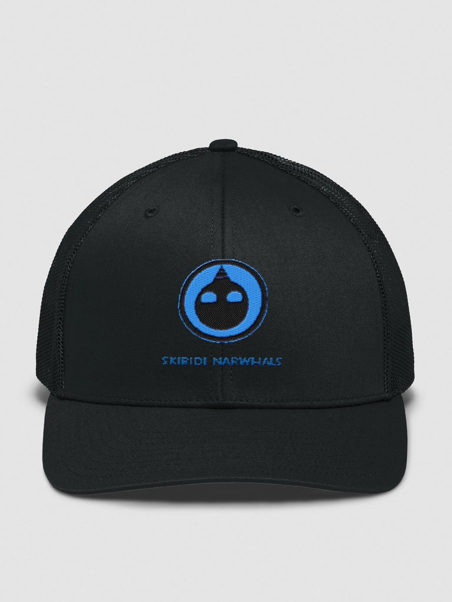 skibidi narwhals checkered cap product image (4)