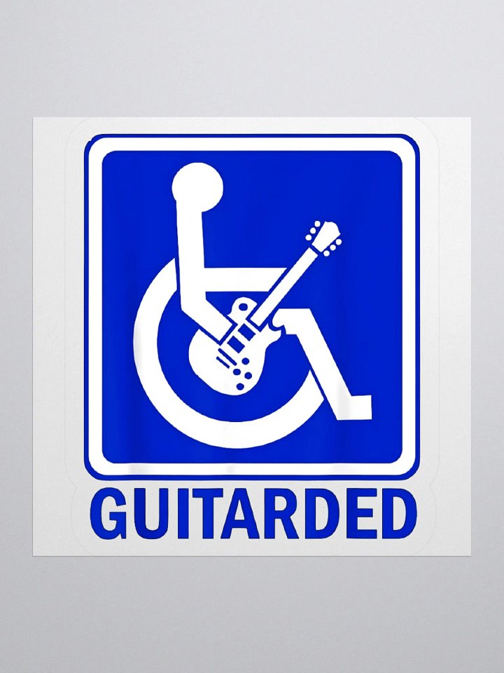 Guitarded Sticker product image (1)