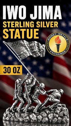 Rare Iwo Jima Silver Statue Unboxing (Limited Edition)

Silver stackers, WWII collectors, and patriots are going to love this...