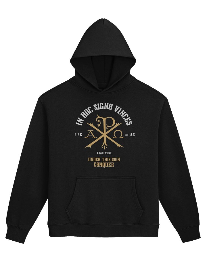 Under this sign conquer Oversized Hoodie product image (1)