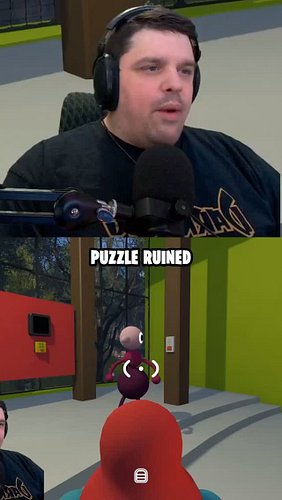 You Ruined The Puzzle! #bigwalk #gamingfails #coopgaming #funny #chaos