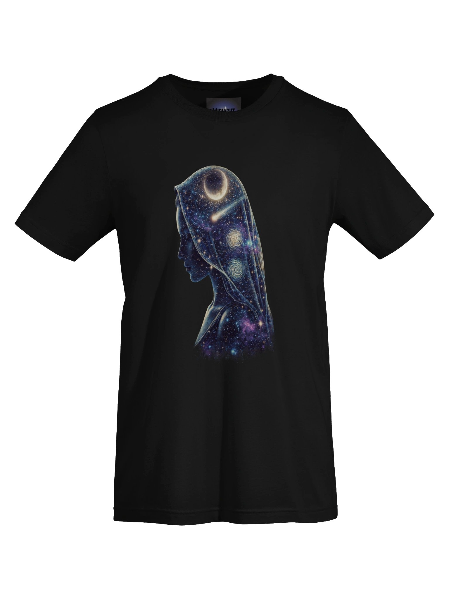 Midnight Veil — Galaxy Hood Muse Tee product image (5)