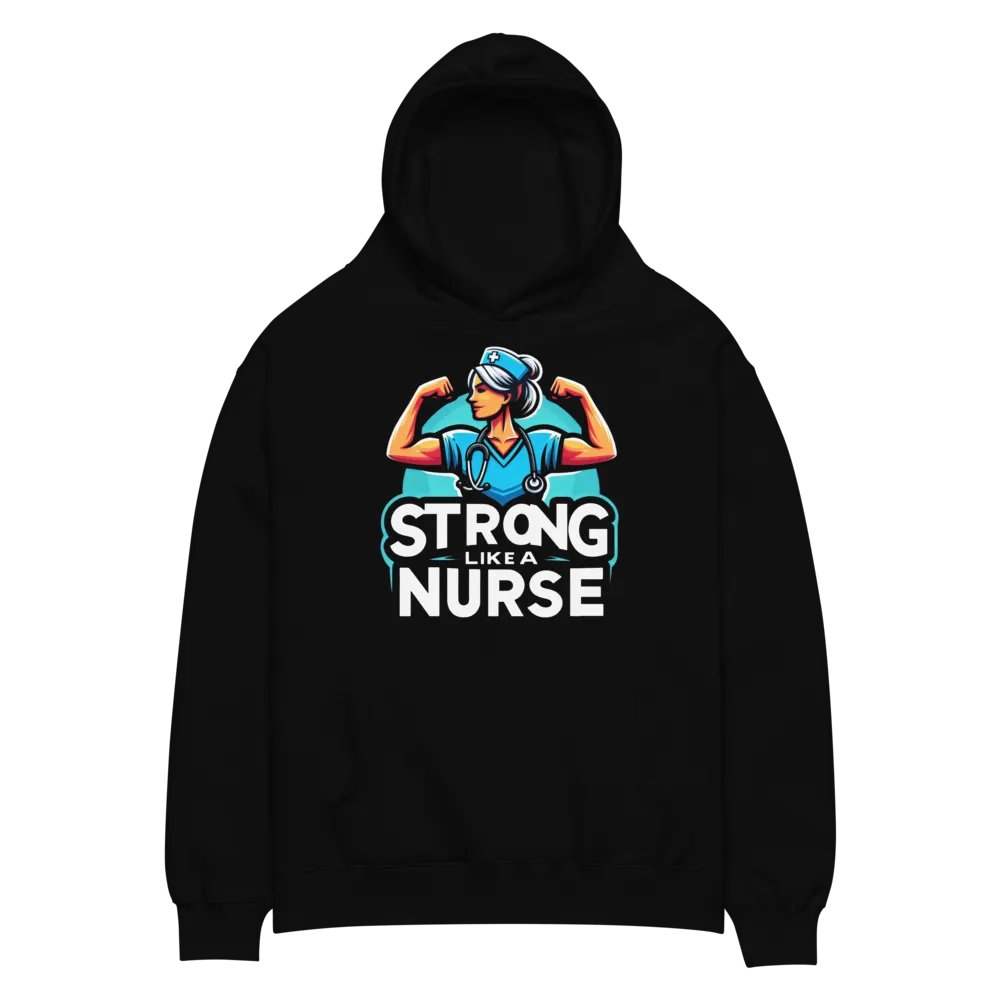 Strong Like a Nurse Premium Hoodie product image (4)