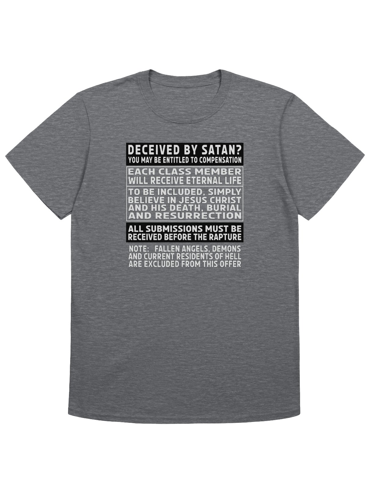 Entitled To Eternal Life T-Shirt product image (4)