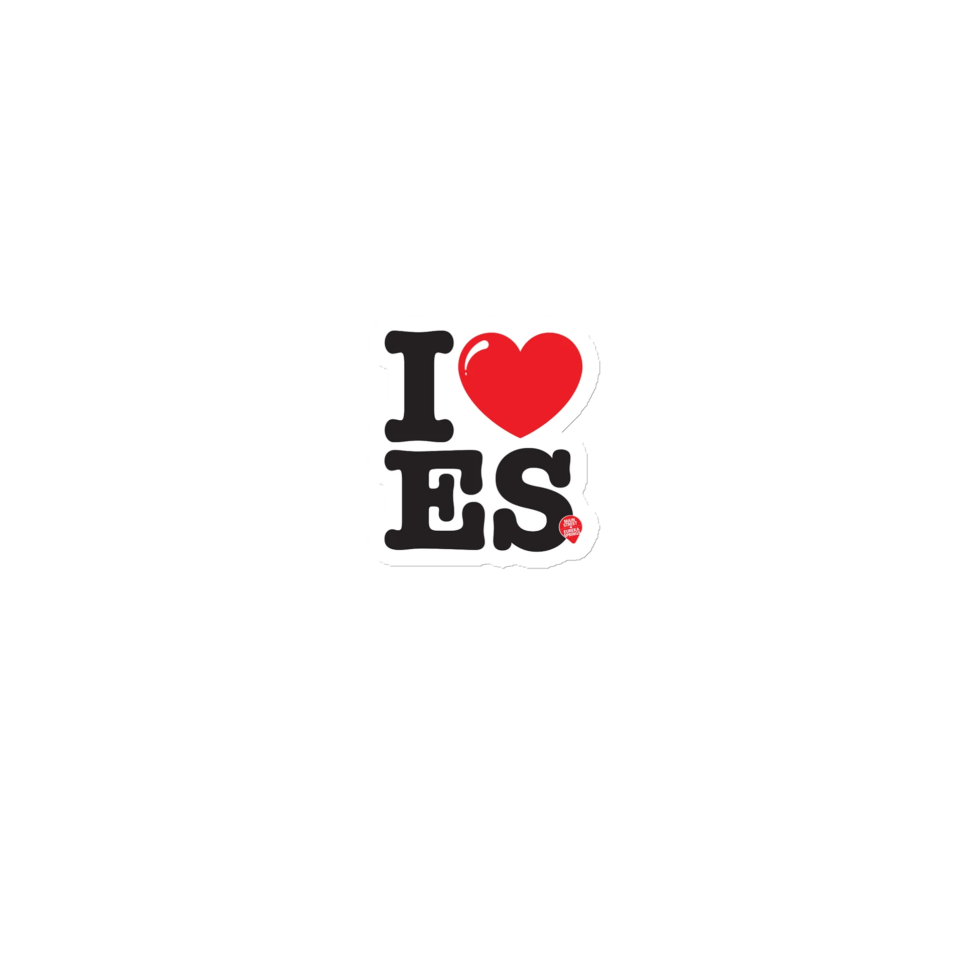 I ❤️ ES Magnet product image (1)