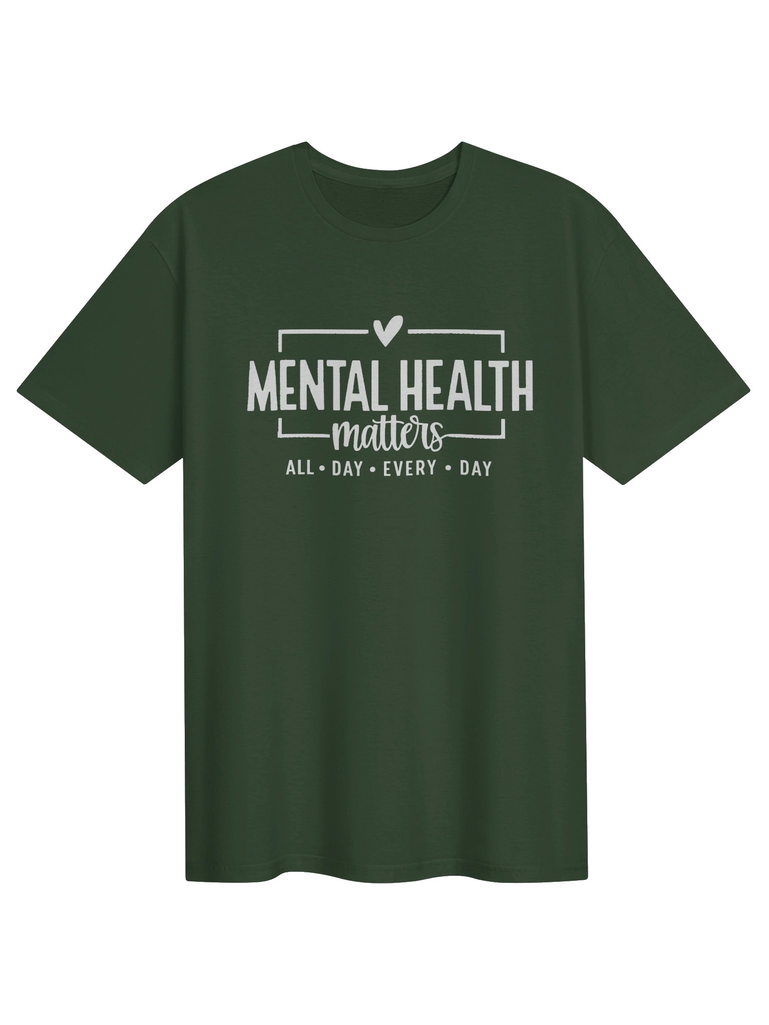 Mental Health Matters All Day Every Day T-Shirt | The Rest Club Co. product image (2)