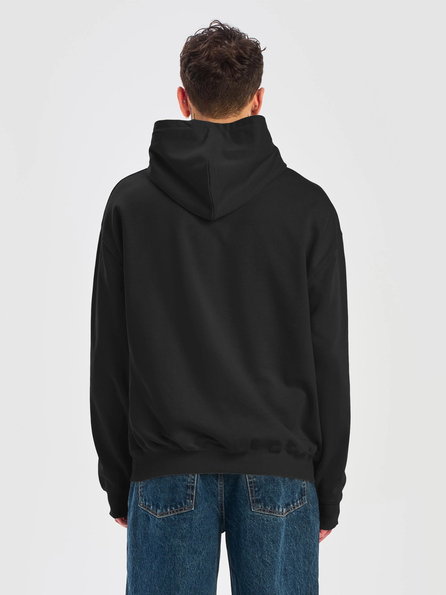 Hoodie mixte oversize Coton Bio Poids Lourd – ÉCOLE DE L'OMBRE product image (5)