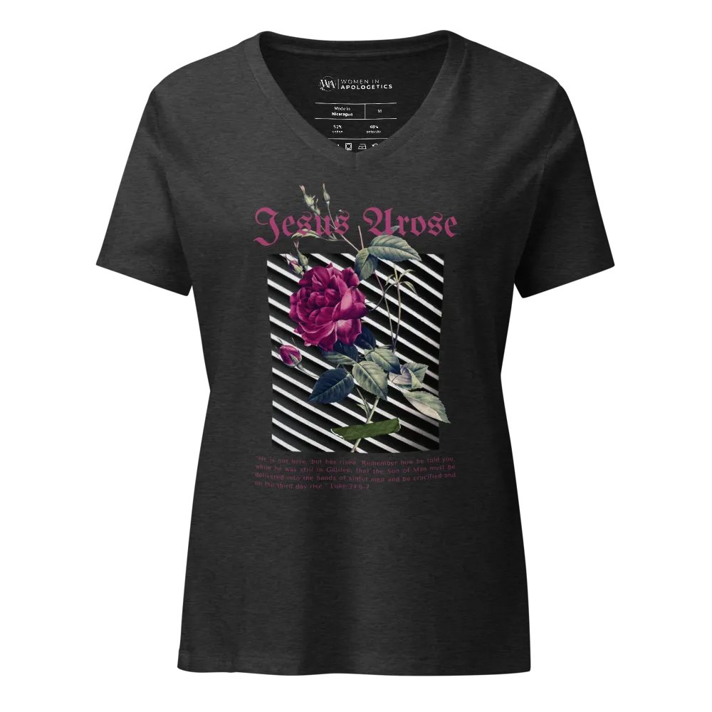 Jesus Arose V-Neck T-Shirt product image (1)