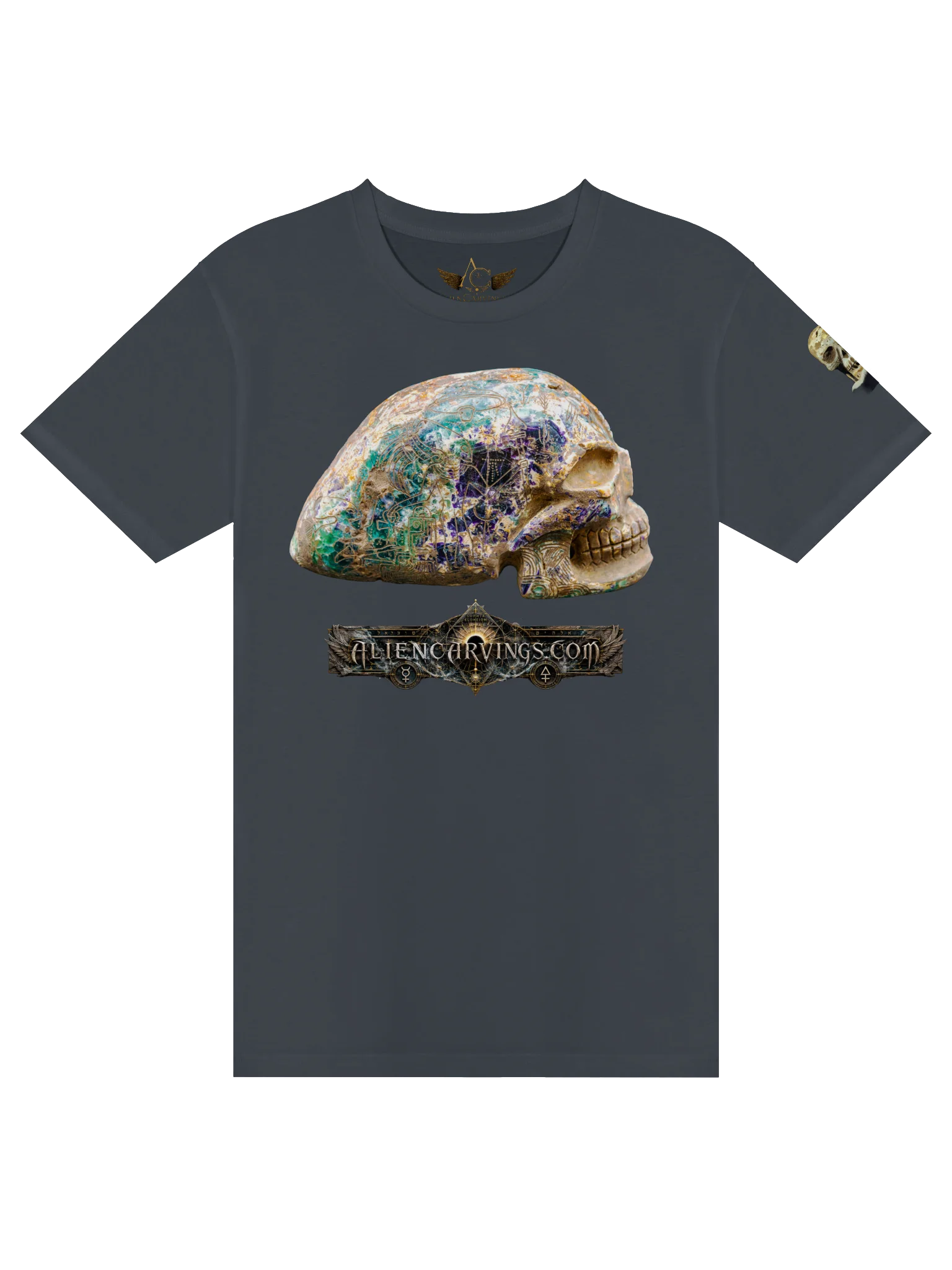 Giant Fluorite Skull Premium T-Shirt product image (1)