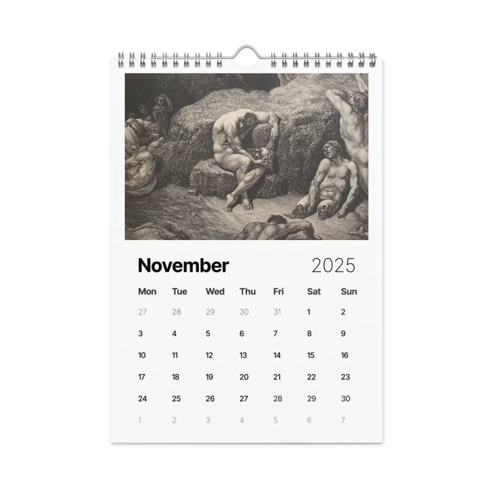 INFERNO 2025 calendar! product image (12)