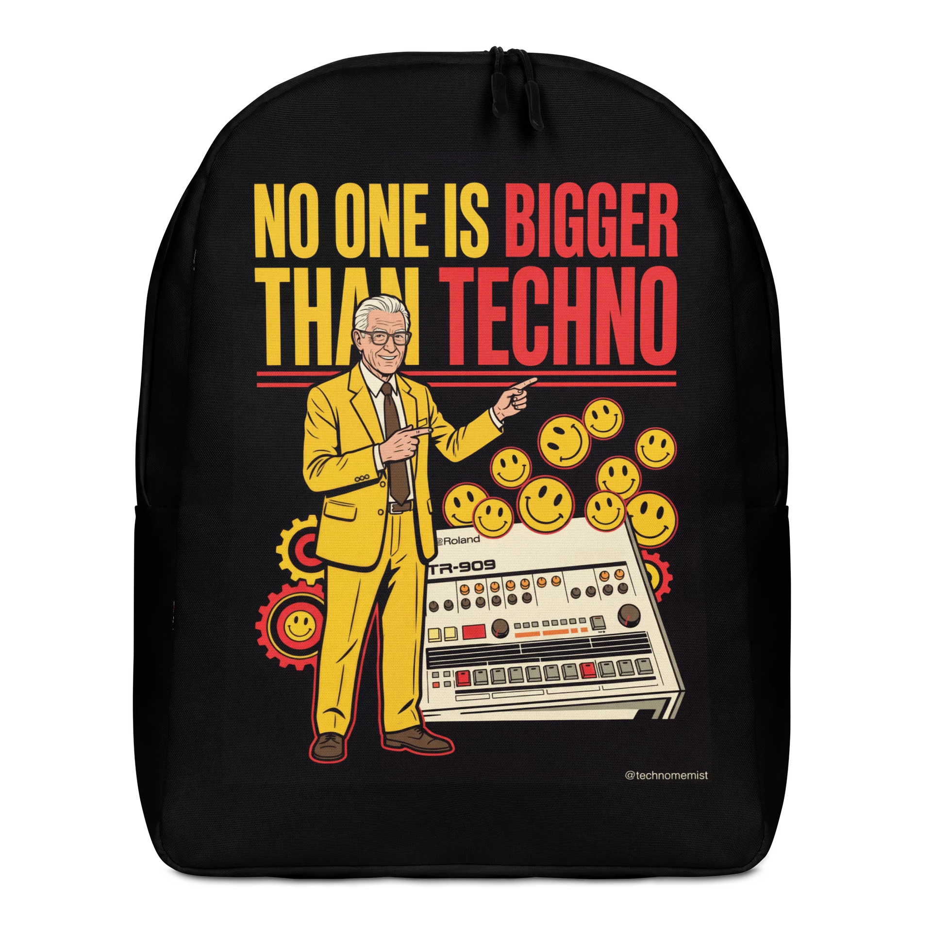 No One Is Bigger Than Techno Backpack product image (2)