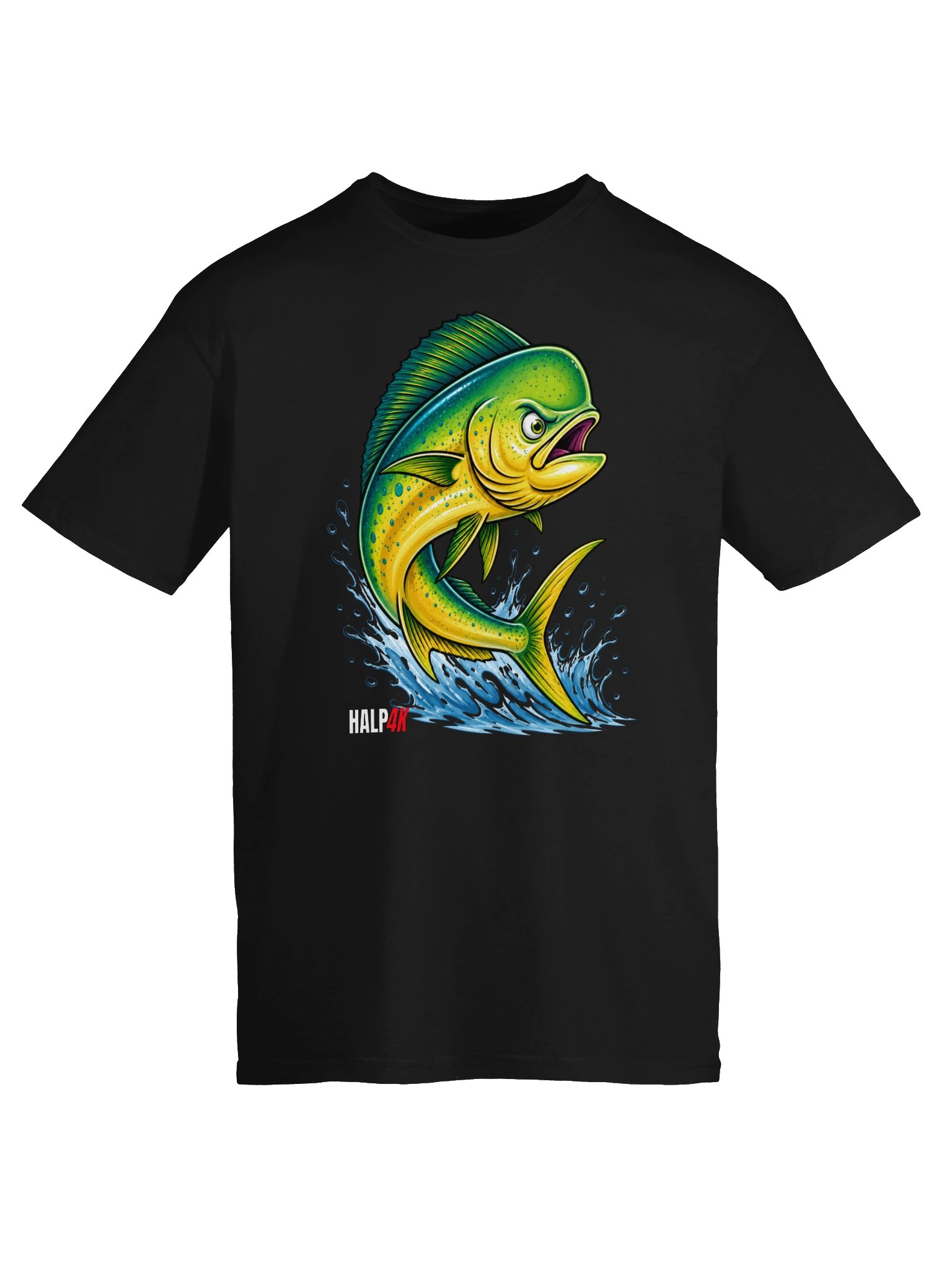 Remera HALP4K Fish Series – Mahi Mahi product image (5)