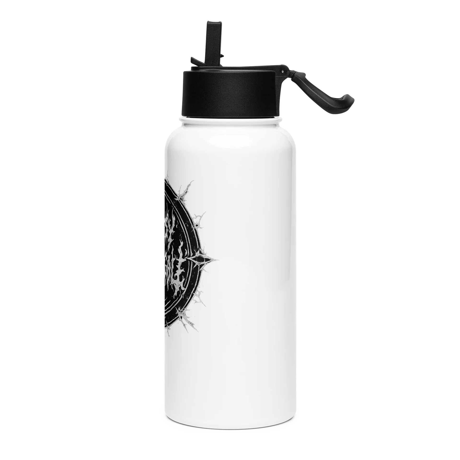 Stainless Steel Water Bottle with a Straw Lid product image (3)