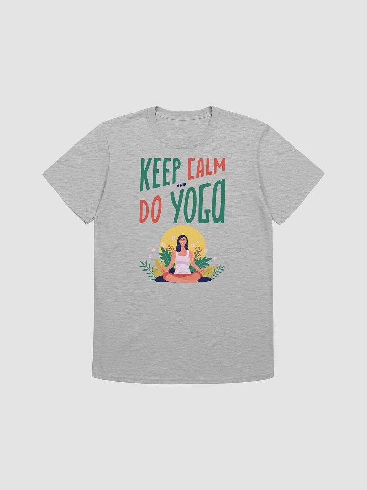 Keep Calm and Do Yoga Relaxed Fit T-Shirt product image (1)