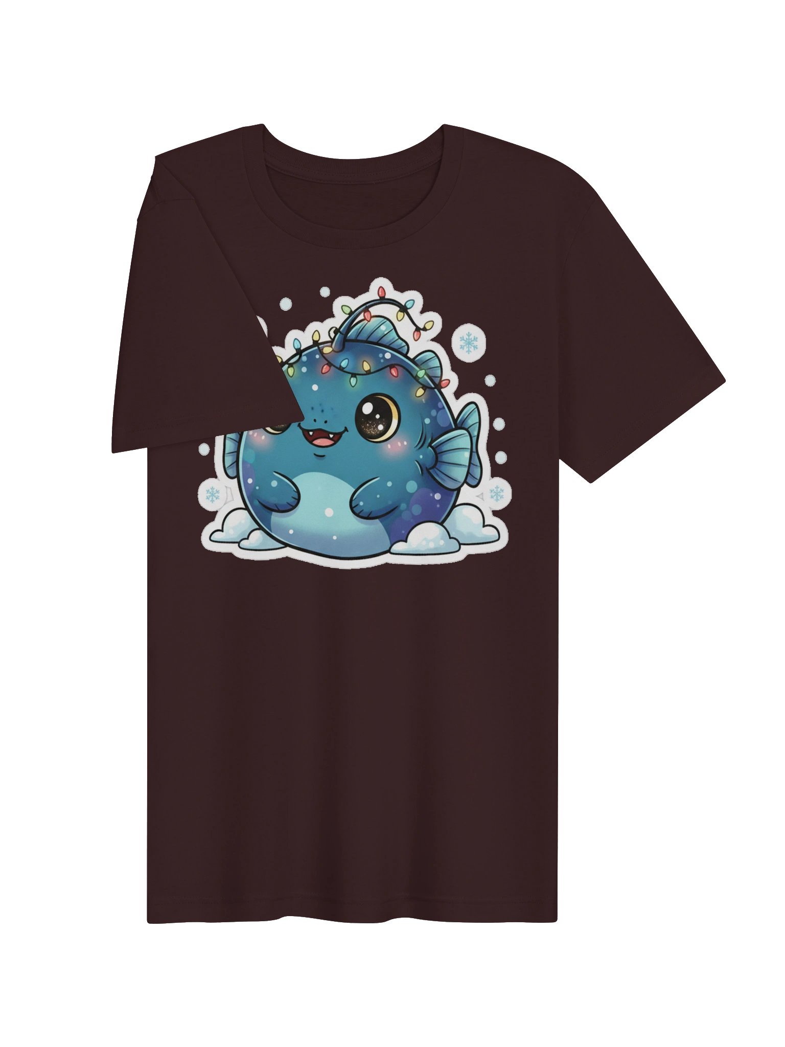 Christmas Lights Anglerfish Tee product image (30)