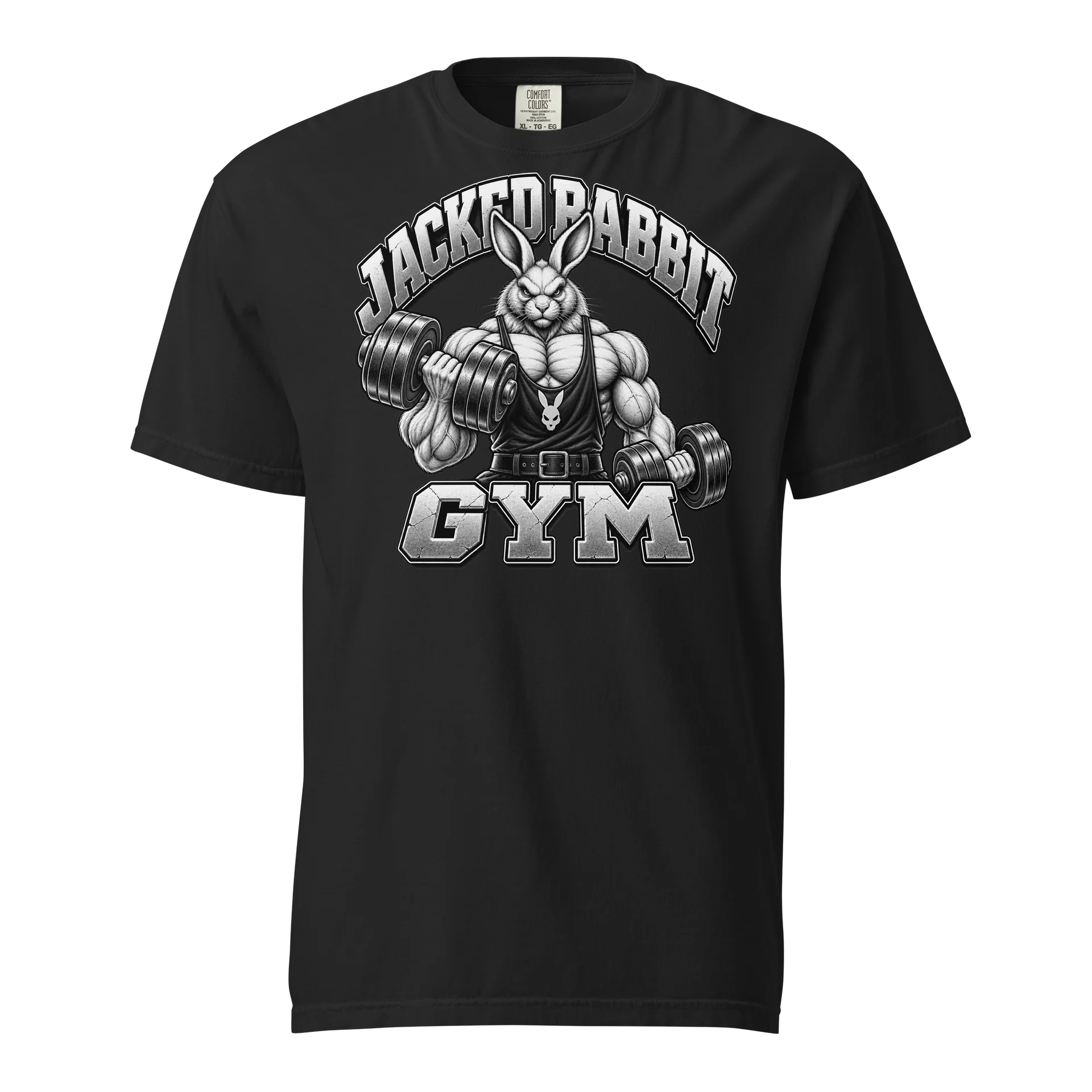 Jacked Rabbit Gym Dumbbell Curl Tee product image (1)