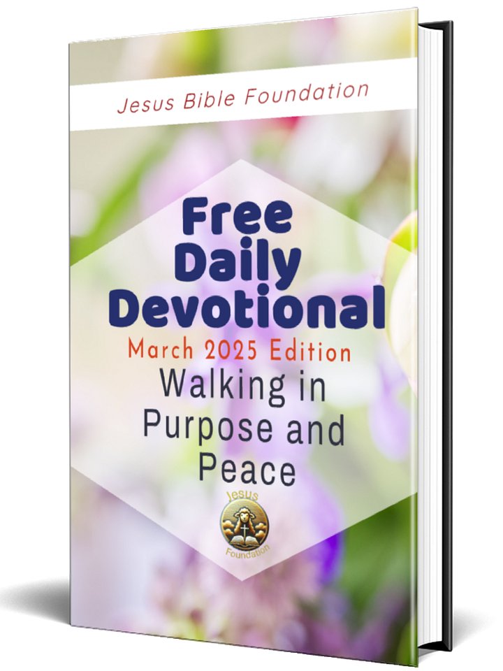 Free Daily Devotional March 2025 Edition: Walking in Purpose and Peace product image (1)