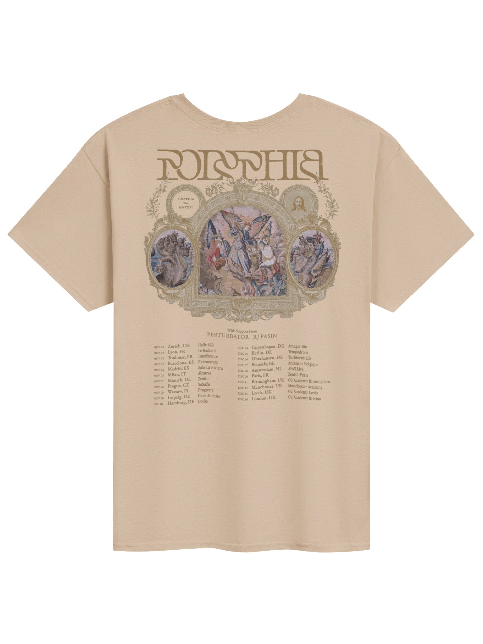 Polyphia MMXXVI Perturbator RJ Pasin Tour Tshirt product image (2)