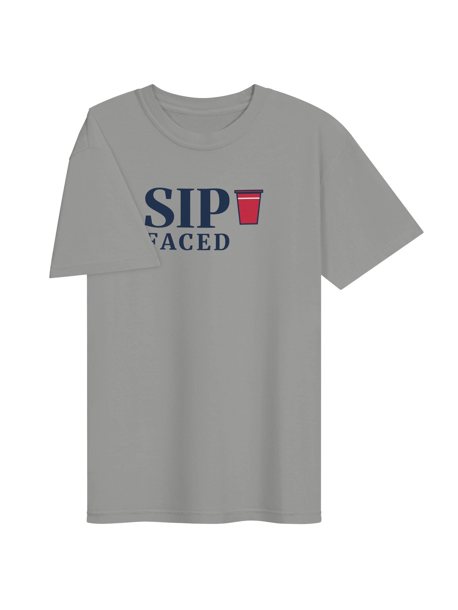 Sip Faced Classic Tee - Navy Print product image (9)