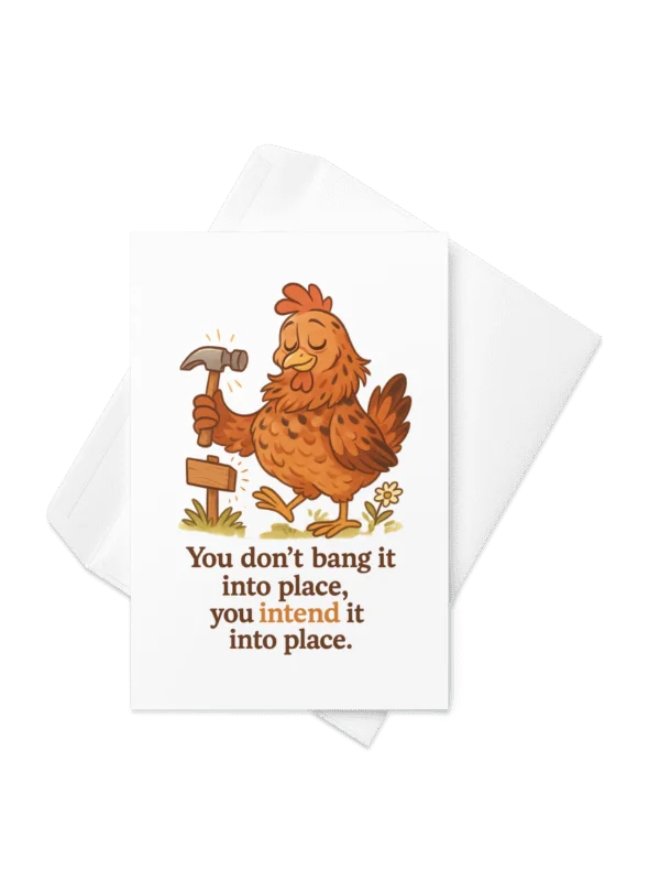 Intend It Into Place - Card product image (3)