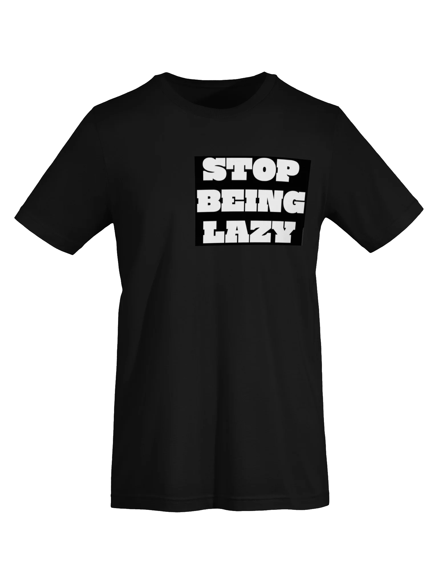 Stop Being Lazy — Classic Logo Tee product image (5)