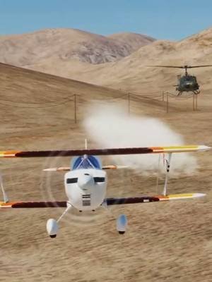 Capricorn One(1978): Helicopter Biplane Canyon Chase Scene | DCS WORLD Reenactment #CapricornOne #dcsworld #GrimReapers