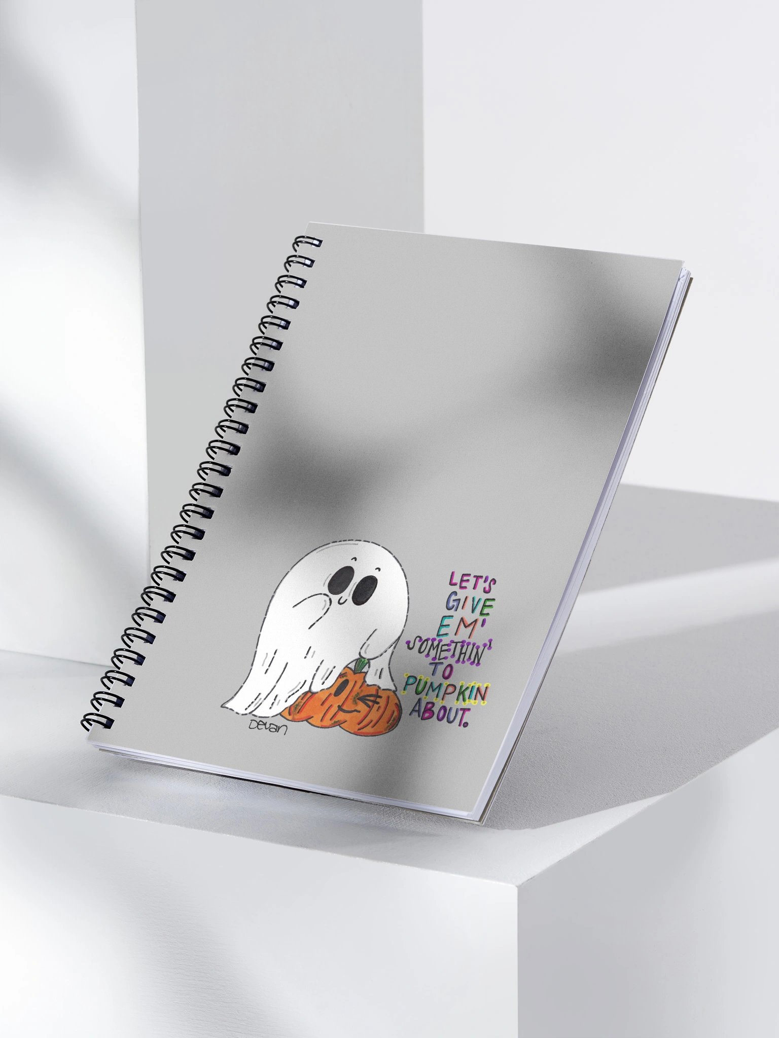 Ghost: Let's Give Em' Pumpkin Notebook product image (3)