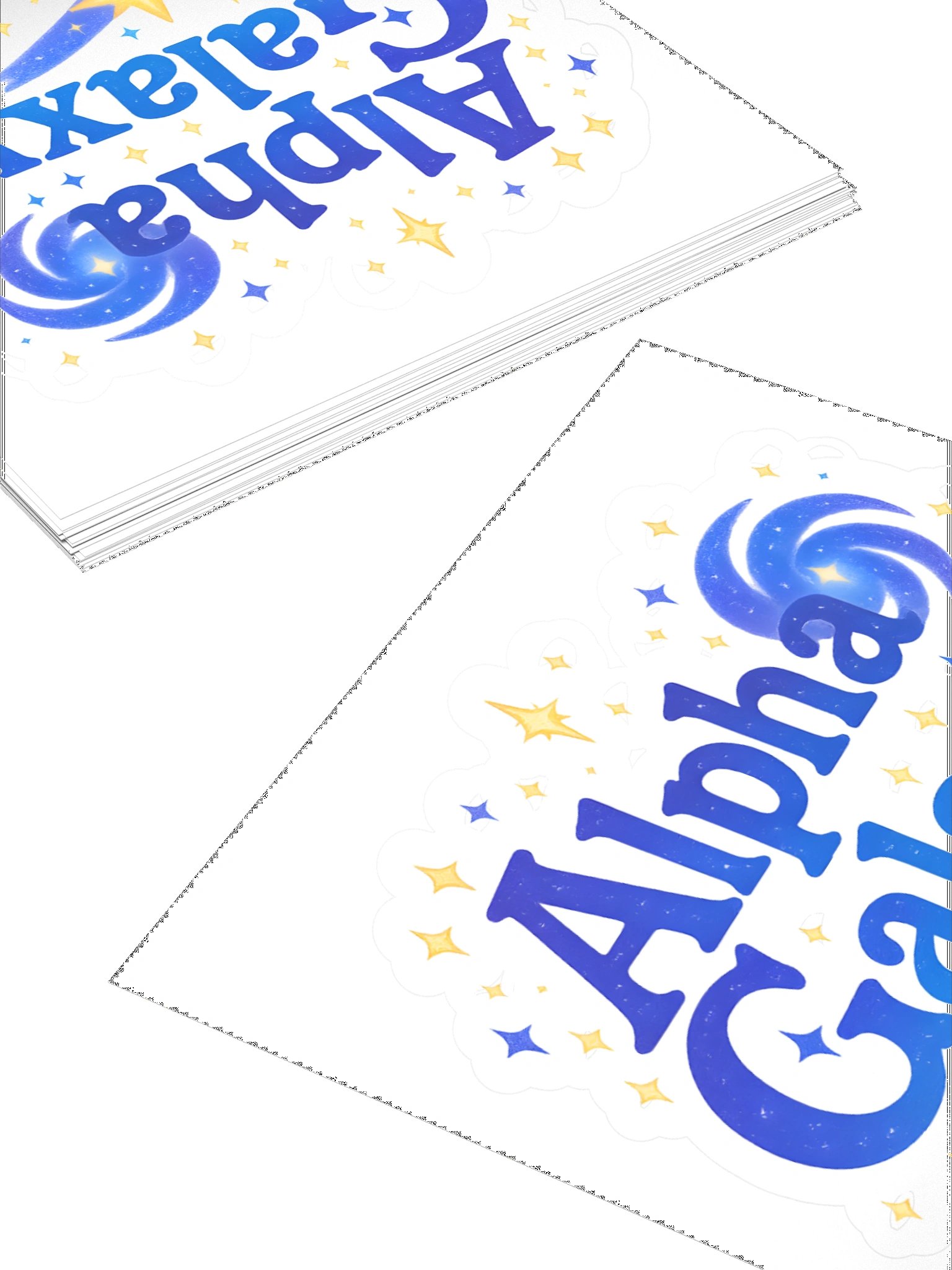 Celestial Kiss Cut Stickers product image (7)