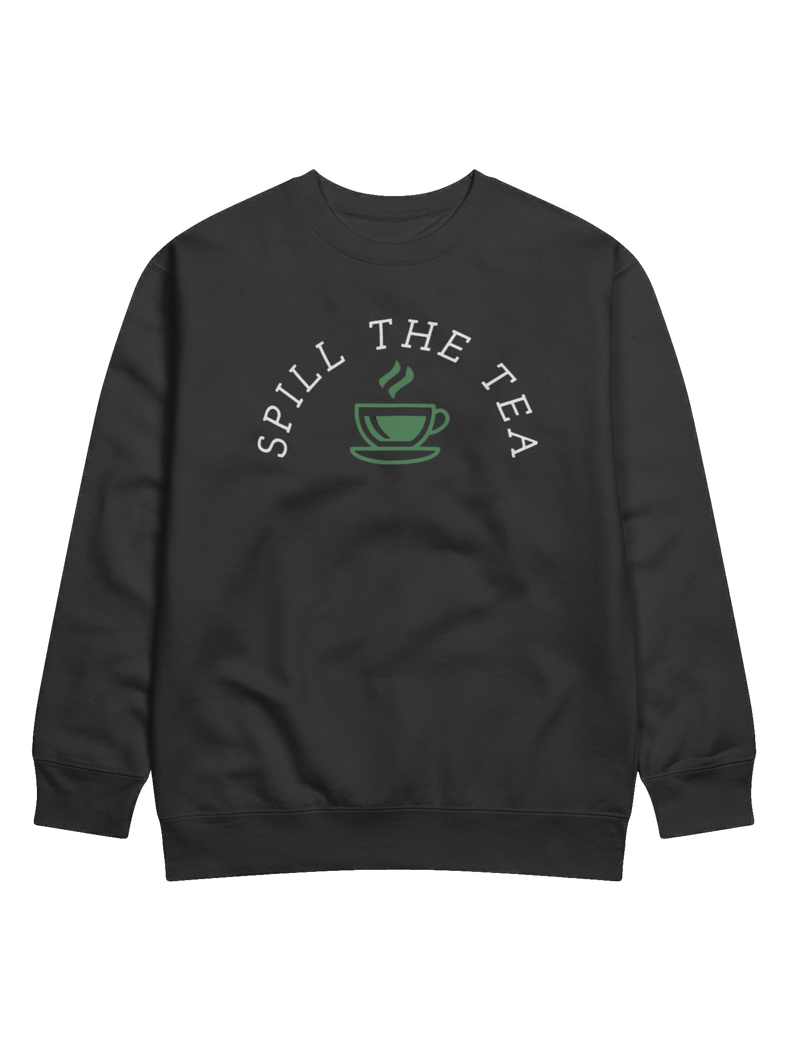 Spill The Tea Cotton Sweatshirt product image (1)