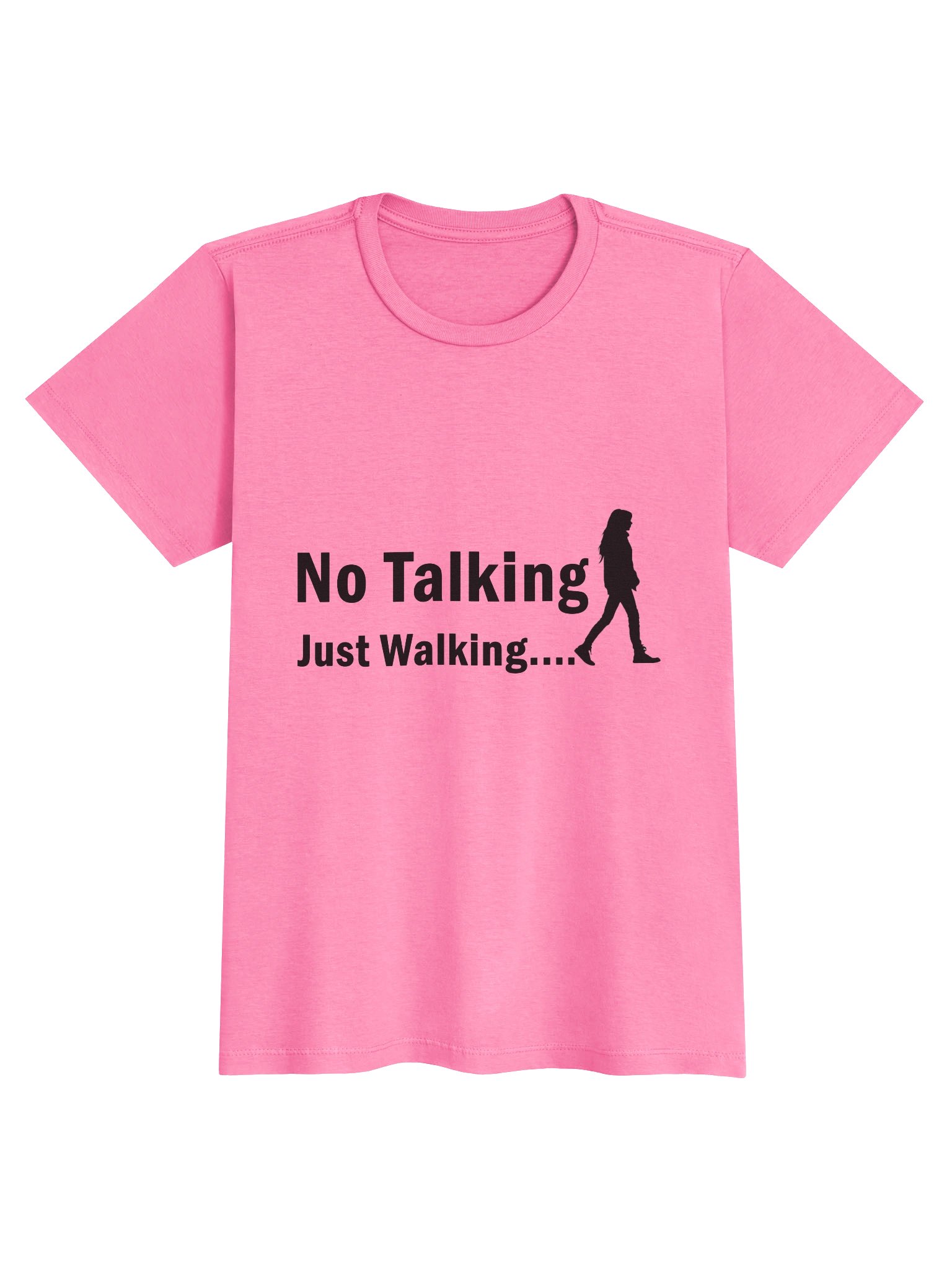 Gildan Women's Basic Softstyle T-Shirt - Silent Girl Walker product image (21)