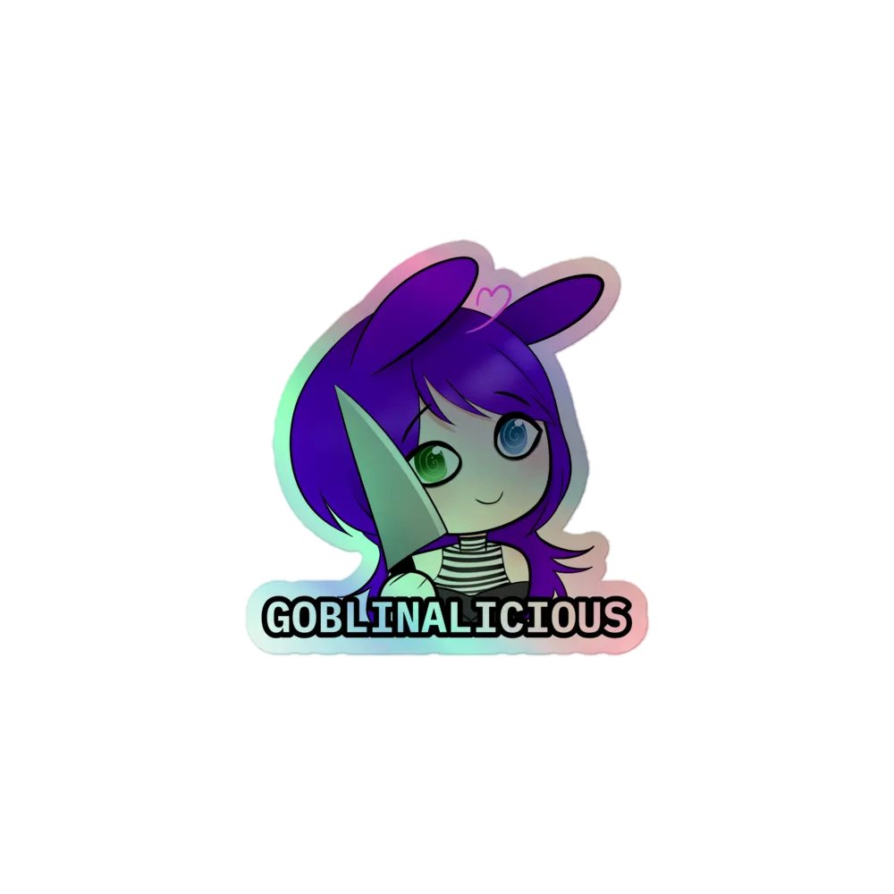 🤩 Shiny Kawaii Knife Sticker (Giveaway Edition) product image (1)