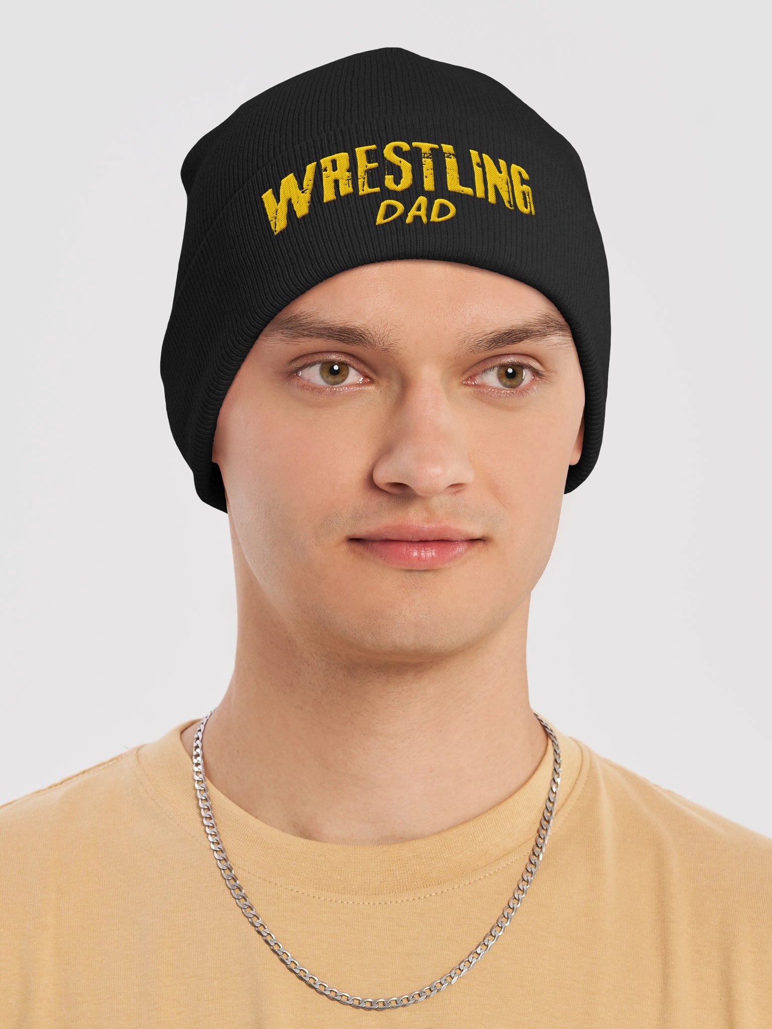 Wrestling Dad Otto Knit Beanie product image (13)